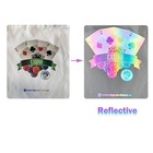 11 8inx16 4ft Reflective Colorful Dtf Film Roll Cold Peel Dtf Transfer Film