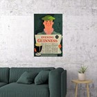 366441 Evening Guinness Vintage Beer Advertising Art Decor Print Poster