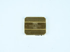 Vintage 1985 Ibm Industry Relations Seiko Quartz Desk Clock Gold Tone Stand