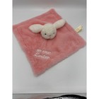 My First Easter Bunny Security Blanket Lovey Pink Plush Baby Gift
