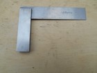 Vintage L s  Starrett No  20 4 1 2  Precision Steel Square Machinist Tool Usa
