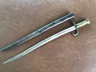 Model 1866 French Chassepot Bayonet With Scabbard 