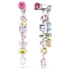 Swarovski Gema Drop Earrings Asymmetric Design