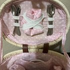 Delton Products Pretend Play Tea Party Picnic Set For 2 Pink Rose Design