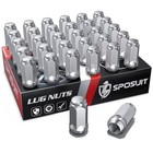  Lug Nuts - Replacement For 2012-2024 Ram 2500  M14x1 5 Chrome 32 Pack Hexdrive