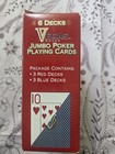 5pk Vegas Brand Casino Quality Jumbo Poker Playing Cards Deck Gambling New 
