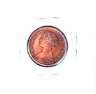 1861 Nova Scotia Half Cent  km-7  Bronze  victoria   Two-year Issue