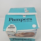 Vtg 1960s Original Pampers Newborn Diapers 30 Pk Rare New Open Box 60s Pin Prop