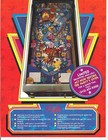 Party Animal Bally  Pinball Arcade Machine Game Ad From Play Meter Magazine 1987