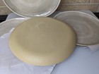 Set Of Four  4  Hearth   Hand Bamboo Tonal    Natural cream 11  Dinner  Plates