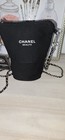 Chanel Make Up Purse Bag W chain Black Canvas Vip Gift Nib
