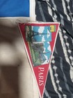 Vintage French Flag And Paris Pennant Ww2  