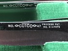 Cutco No  47 Table   Steak Knife Eight Piece Set   8 Knives   Wood Storage Case 