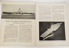 Vtg Newport News Shipbuilding Shipyard Bulletin Jan -feb  1954  Vol  Xv  No 8