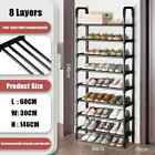 Shoe Rack Organizer Storage Pairs Shoes Shelves Space 8tier Standing 30x60x146cm