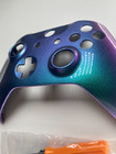 Xbox One X s Custom Gloss Repair Replacement Front Shell Diy Kit  green Purple 