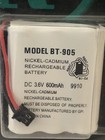 New  Radioshack Cordless Telephone Rechargeable Nicdbattery-3 6v 700mah  23-193 