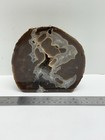 Aaa Large Brazilian Agate X Quartz Geode Polished Geode Cut Base Amethyst