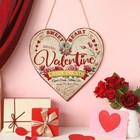Welcome Valentines Day Wooden Hanging Sign Farmhouse Door Decor Vintage Valen   