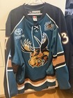 Authentic Manitoba Moose Rick Rypien Ahl Reebok Jersey Mic Sz 56