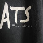 Vintage 80s Cats Broadway Musical Black T-shirt 1981 Cat Eyes Medium