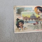 1889 Arbuckle Coffee Trade Card Rome Italy  25 Colosseum Peter   s Forum Free Ship