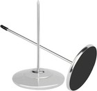 2 Pack Bill Fork Receipt Holder Spike Stainless Steel With Solid Heavy-duty Base