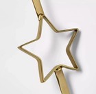 Target 15  Gold Metal Star Wreath Hanger Over The Door Christmas