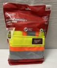 Milwaukee 48-73-5162 Class 2 Surveyor s High Visibility Safety Vest Size L   Xl