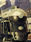 New York Central System 1940s Vintage Style Railroad Poster - 18x24
