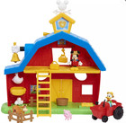 Disney Junior Mickey Mouse Barnyard Fun Playset Donald Duck Farm Figures Sounds