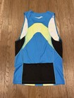 Saucony Aero Tri Sl Triathlon Sleeveless Tank Jersey Mens Medium Tri Top New