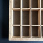 Vintage Wood Printers Type Case Printers Tray Drawer 14 5   x10   