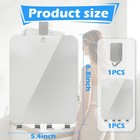 Buyongwant Shower Mirror Fogless For Shaving With 2 Razor Holders  Anti-fog N   