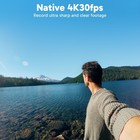 Akaso V50 X Action Camera  Native 4k Wifi Underwater 40m Eis Anti-shake Camera