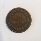 1863 Patriotic Civil War Token   our Country   union And Liberty  F-98 291a