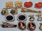 Wholesale Lot Vintage Mens Cufflink 30 Pair   Tie Bar Very Nice Jewelry P7