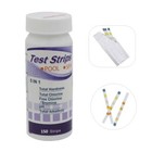 Merydi-150pcs 5 Lin 1 Chlorine Ph Alkalinity Pool Spa Hot Tub Water Test Strips