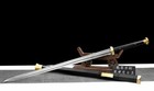 High Quality Battle Chinese Kung Fu Sword Sharp Damascus Steel Blade Wu Shu Jian
