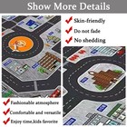 Kids Rug Play Mat Great For Playing With Cars And Toys educational Kid Road A   