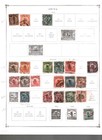 Collection  China Part A  Scott Album Pages  1898 1957  Cat  135  Mint   Used