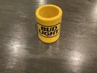 Vtg Bud Light Soft Can Coozie Cooler Beer Beverage Coolie