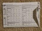 Vintage Simplicity 7481 Daisy Kingdom Wrap Around Apron Pattern Size S - Xl Ff 
