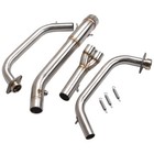 51mm Header Link Pipe Full Exhaust System For Yamaha Mt-03 Yzf R3 R25 2015-2021