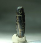 Rare Pre-1800s Indo tibetan Old Agate 12 Eye As You Wish Dzi Bead 14 49mm