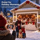 Christmas Garage Door Cover  Large Holiday Banner  Easy To Install   Reusable