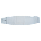 Lower Back Lumbar Support White Brace Latex Free Size L Xl