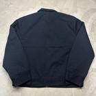 Dickies Eisenhower Jacket Navy Blue Mens Xl Detroit Style Quilted Lined Workwear