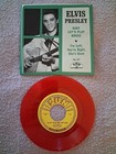 Elvis Presley Baby Lets Play House Sun 45 Red Vinyl sun Picture Sleeve Nm-mint