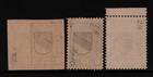 1941 Estonia Wwii Occupation Semi Postals Otepaa Cds Mi 1a 2aii 2bii Perf Imperf